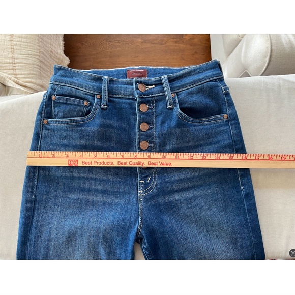 MOTHER The Pixie Rider Ankle Jean in Taxi! - 27 - Picture 12 of 14